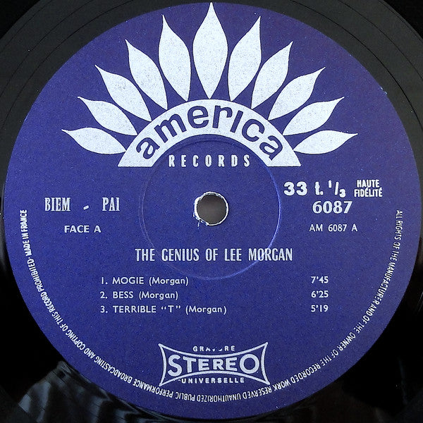 Lee Morgan : The Genius Of Lee Morgan (LP, Comp, Mono)