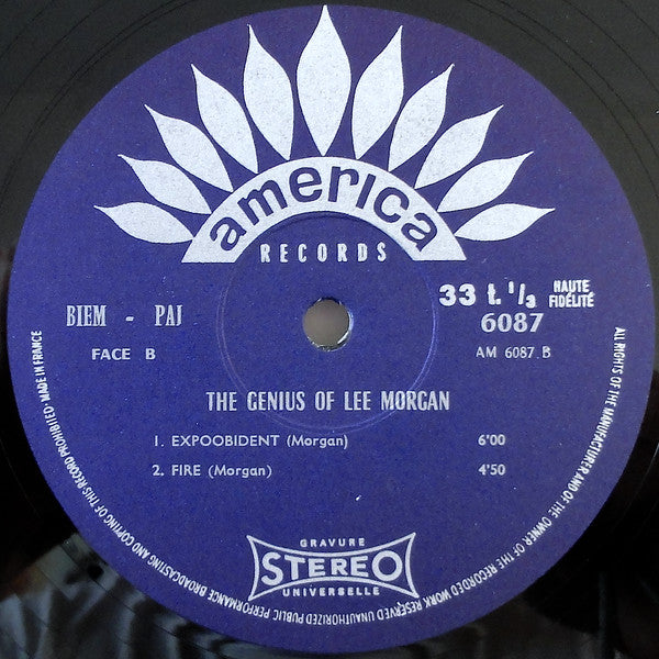Lee Morgan : The Genius Of Lee Morgan (LP, Comp, Mono)