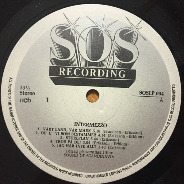 Intermezzo : Intermezzo (LP, Album)