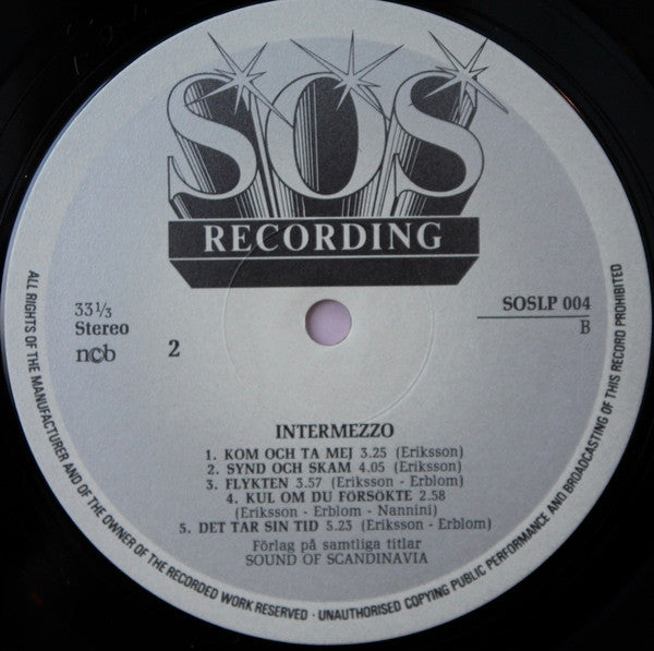 Intermezzo : Intermezzo (LP, Album)