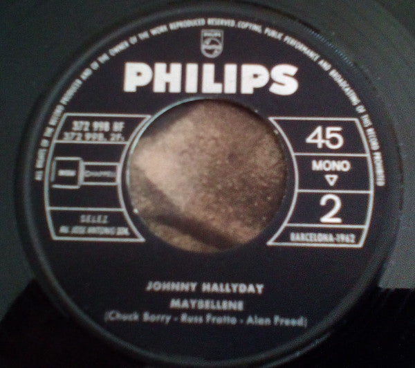 Johnny Hallyday : Diana / Maybelyne (7", Single, Mono)