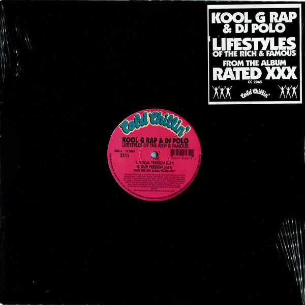 Kool G Rap & D.J. Polo : Lifestyles Of The Rich & Famous (12")