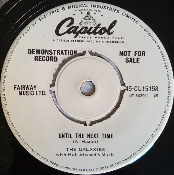 The Galaxies (9) With Hub Atwood : The Big Triangle (7", Promo)