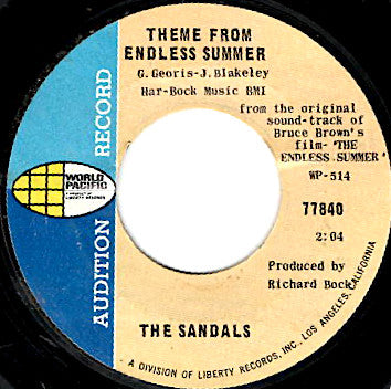 The Sandals : Theme From Endless Summer / 6-Pac (7", Single, Promo)