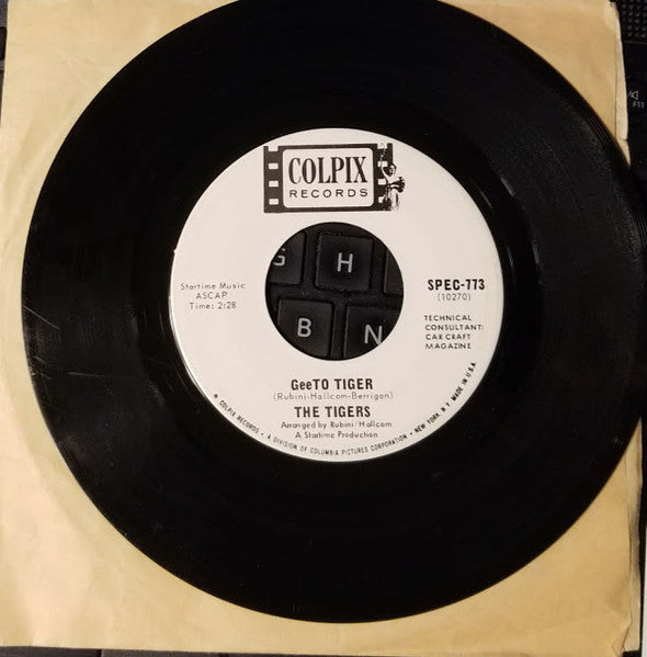 The Tigers (7) : GeeTO Tiger / Big Sounds of the GeeTO Tiger (7")