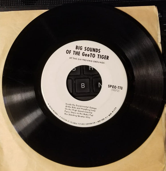 The Tigers (7) : GeeTO Tiger / Big Sounds of the GeeTO Tiger (7")