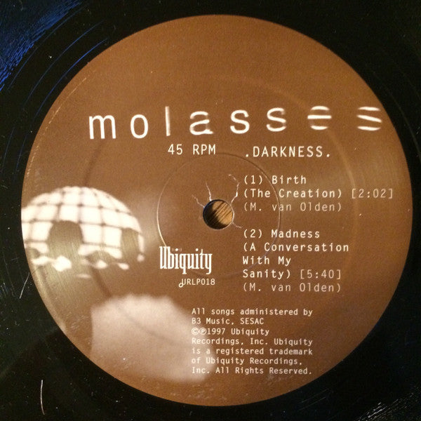 Molasses : Madness (Conversations With My Sanity) (12", EP)