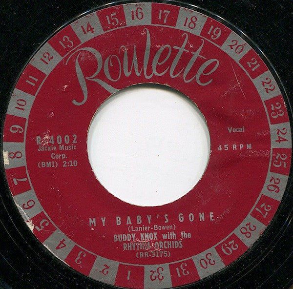 Buddy Knox With The Rhythm Orchids : Party Doll (7", Styrene)