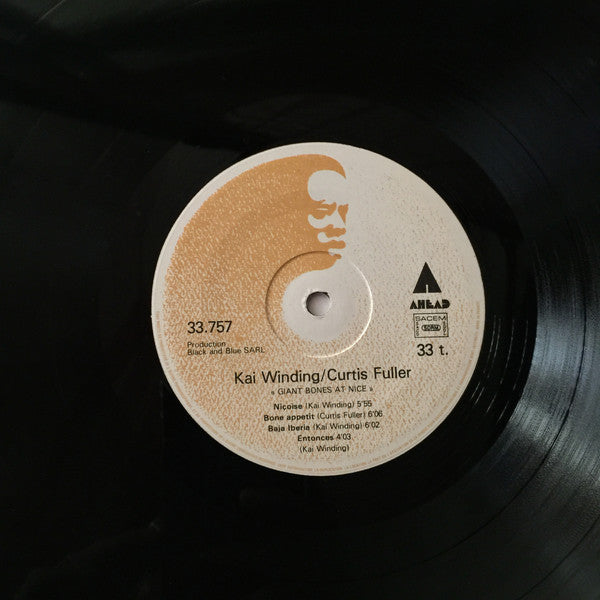 Kai Winding &  Curtis Fuller : Giant Bones At Nice (LP)