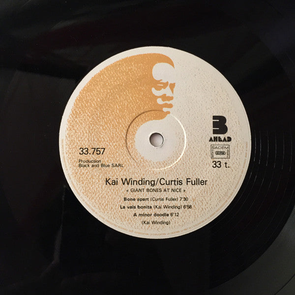 Kai Winding &  Curtis Fuller : Giant Bones At Nice (LP)