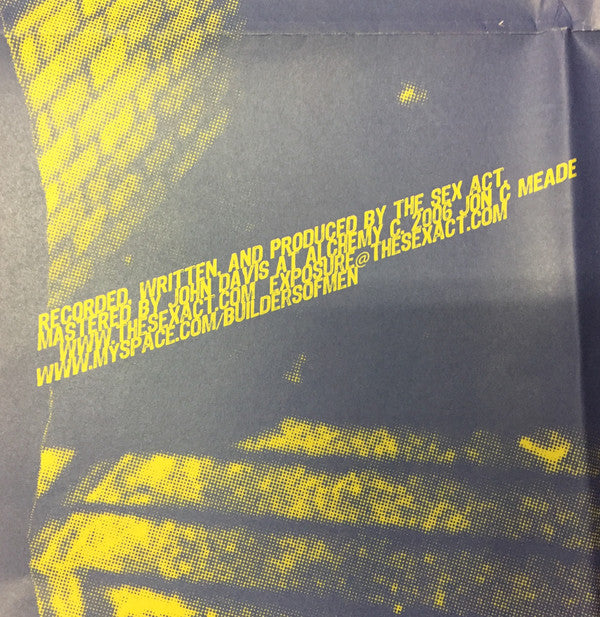 The Sex Act : Builders Of Men (7", Single)
