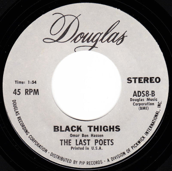 The Last Poets : O.D. / Black Thighs (7", Single)