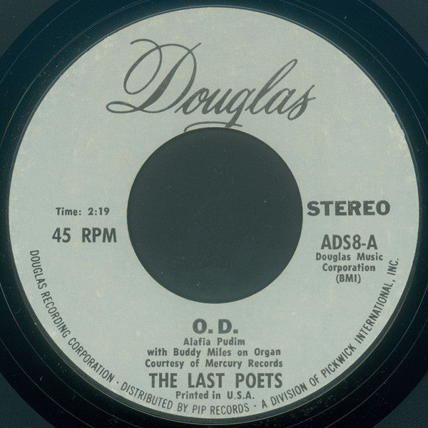 The Last Poets : O.D. / Black Thighs (7", Single)