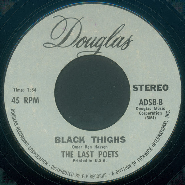The Last Poets : O.D. / Black Thighs (7", Single)