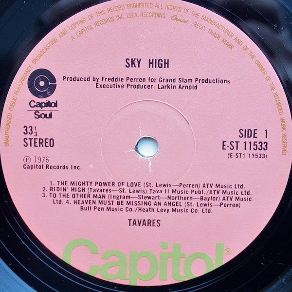 Tavares : Sky-High! (LP, Album)