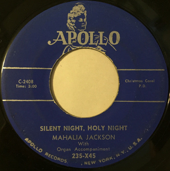Mahalia Jackson : Go Tell It On The Mountain / Silent Night, Holy Night (7")