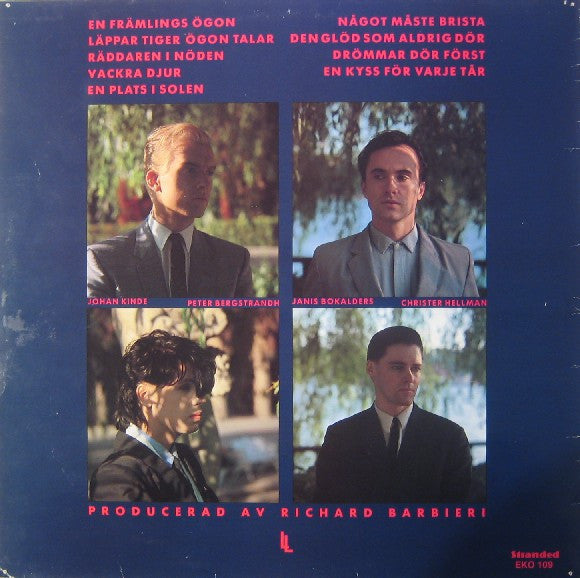 Lustans Lakejer : En Plats I Solen (LP, Album)