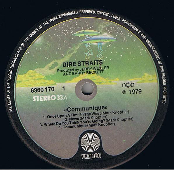 Dire Straits : Communiqué (LP, Album)