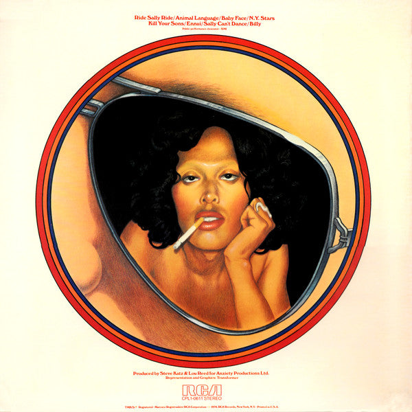 Lou Reed : Sally Can't Dance (LP, Album, Hol)