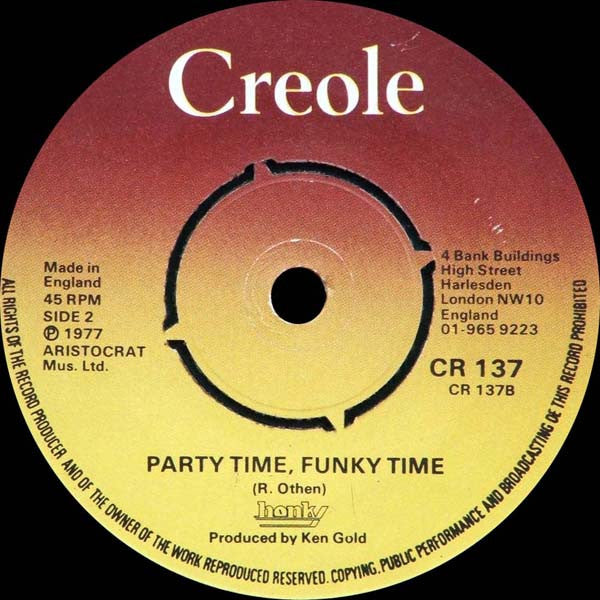 Honky (3) : Join The Party / Party Time, Funky Time (7")