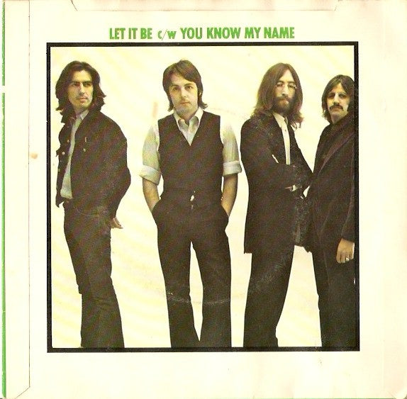 The Beatles : Let It Be c/w You Know My Name (7", Single, RE)