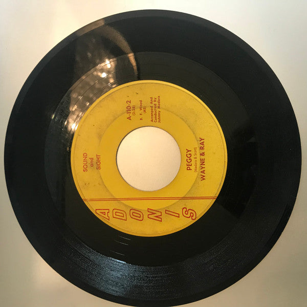 Wayne & Ray : For Your Precious Love / Peggy (7")