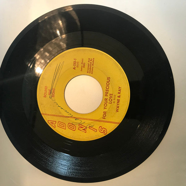 Wayne & Ray : For Your Precious Love / Peggy (7")