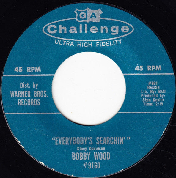 Bobby Wood : Everybody's Searchin' / The Day After Forever (7")