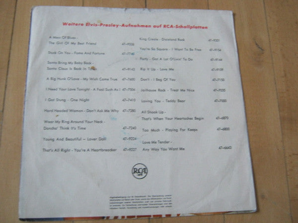 Elvis Presley : O Sole Mio (It's Now Or Never)  (7")