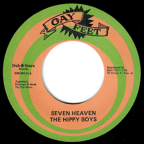 The Hippy Boys : Seven Heaven / Seven Heaven (Alternative take) (7", Single)