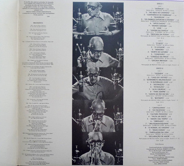 Carlos Drummond de Andrade : Antologia Poética (2xLP)