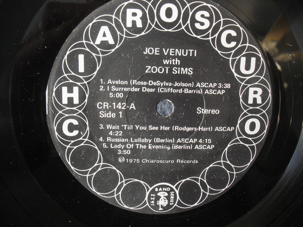 Joe Venuti And Zoot Sims : Joe Venuti And Zoot Sims (LP, Album)