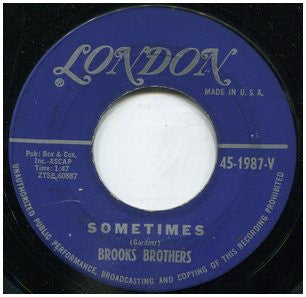 The Brook Brothers : Warpaint (7")