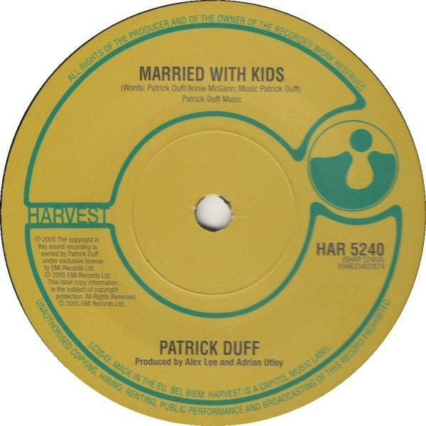 Patrick Duff : Married With Kids (7")
