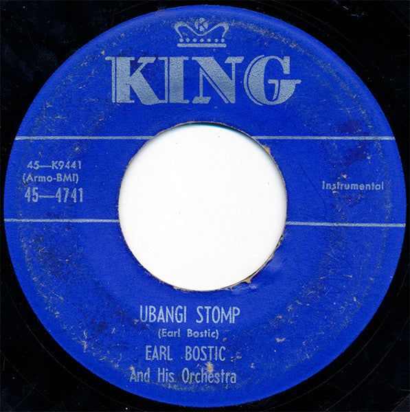 Earl Bostic And His Orchestra : Ubangi Stomp (7")