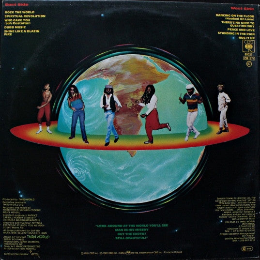 Third World : Rock The World (LP, Album)