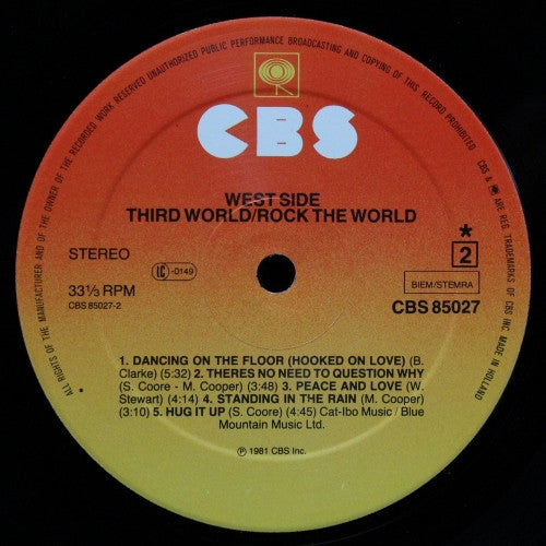 Third World : Rock The World (LP, Album)