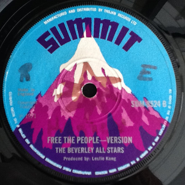 Bruce Downer : Free The People (7", Sol)