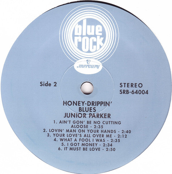 Little Junior Parker : Honey-Drippin' Blues (LP, Album, RE)