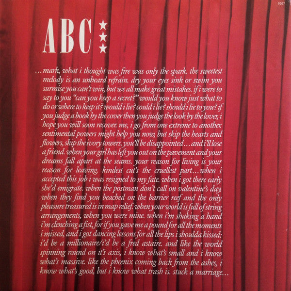 ABC : The Lexicon Of Love (LP, Album)
