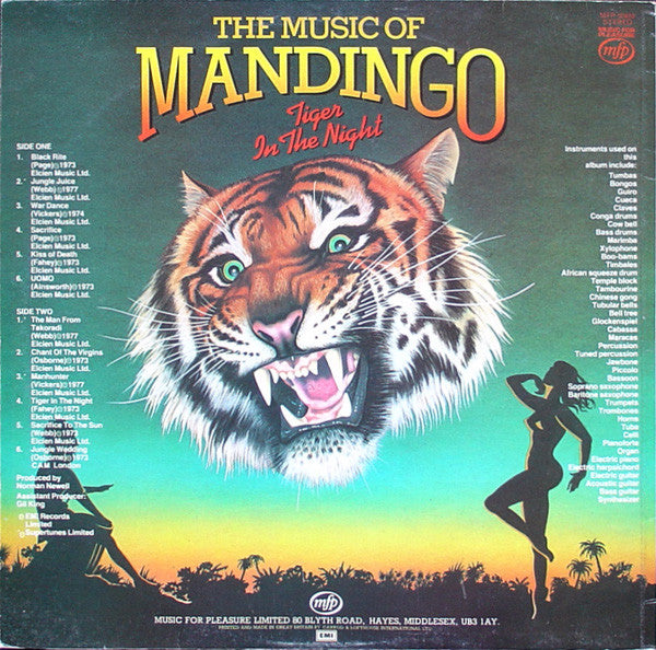 Mandingo (6) : Tiger In The Night (LP, Comp)
