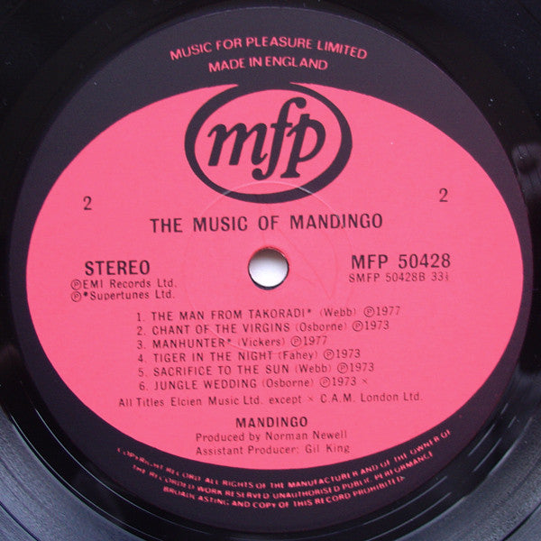 Mandingo (6) : Tiger In The Night (LP, Comp)