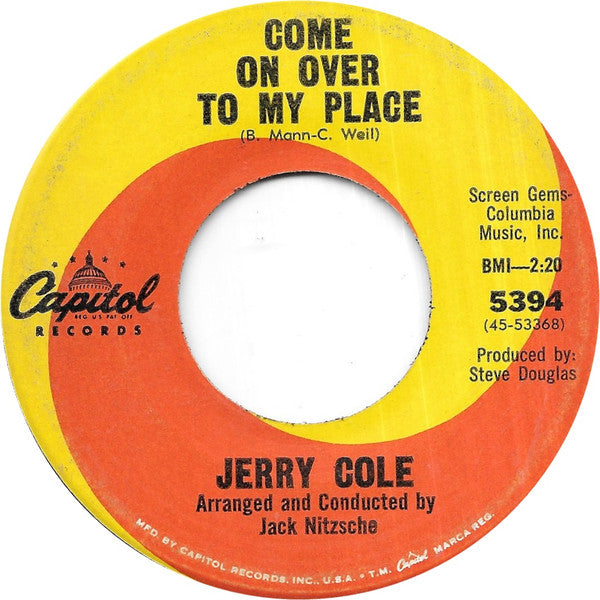 Jerry Cole : Every Window In The City (7", Single)