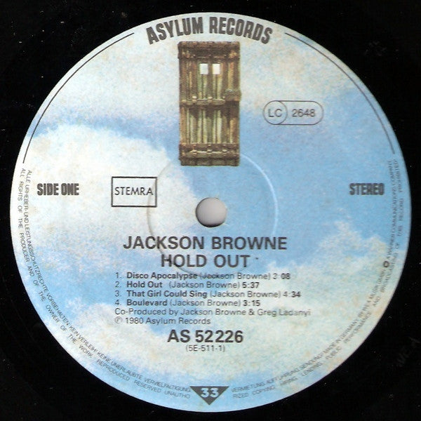 Jackson Browne : Hold Out (LP, Album)