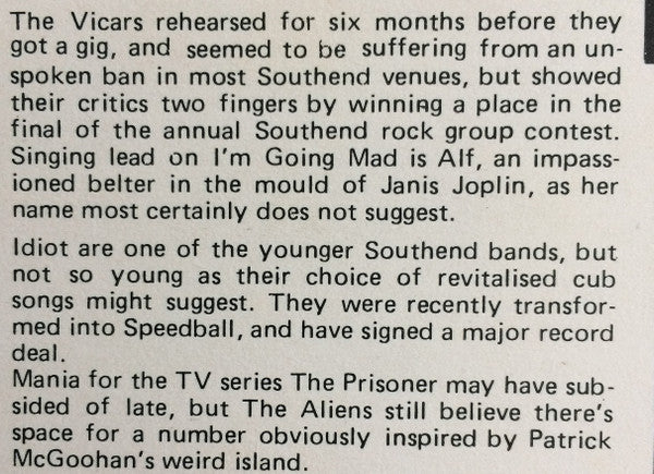 Various : Southend Rock (LP, Comp)