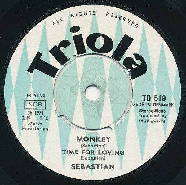 Sebastian (5) : Lossepladsen Bløder (7", Single)