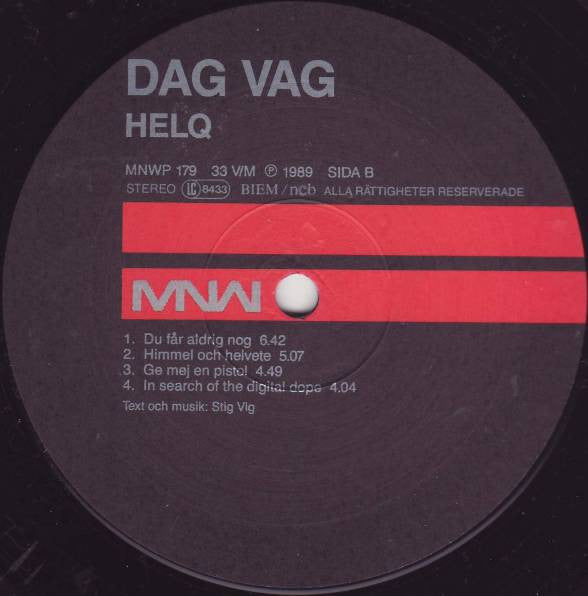 Dag Vag : Helq (LP, Album)