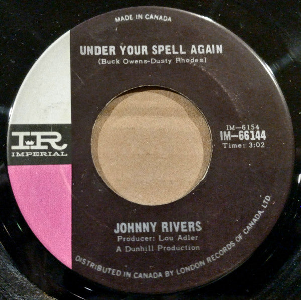 Johnny Rivers : Under Your Spell Again (7", Single)