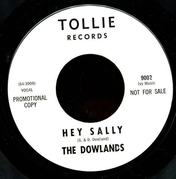 The Dowlands : All My Loving / Hey Sally (7", Single, Promo, Styrene, Mon)