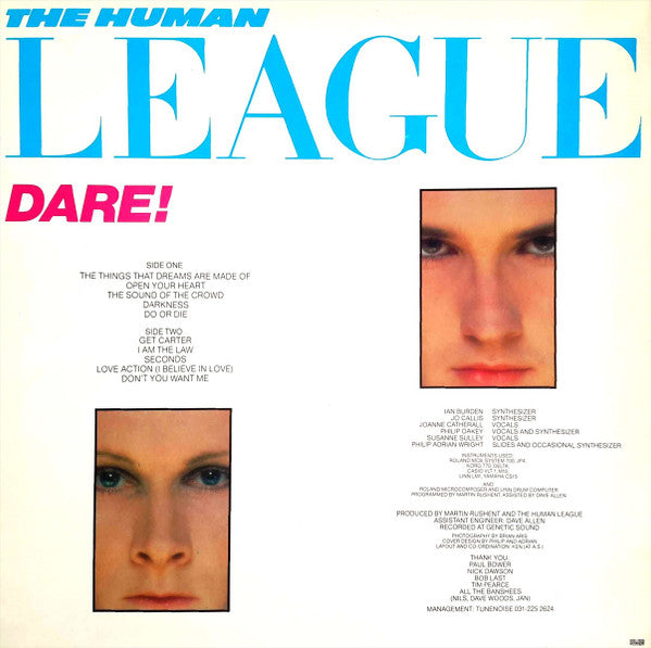 The Human League : Dare! (LP, Album)